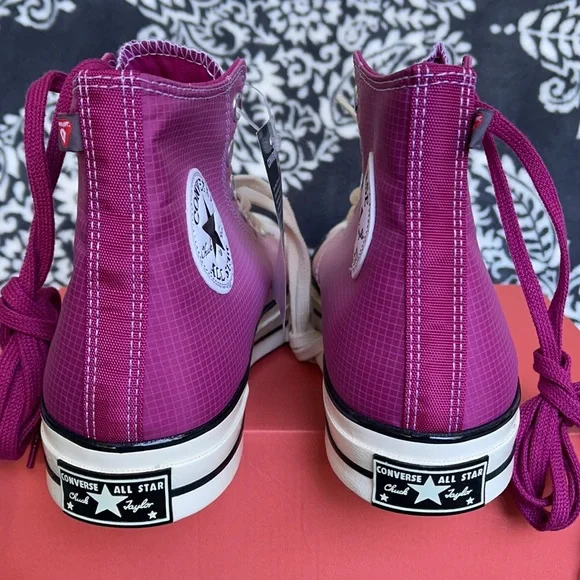 Converse Chuck Taylor 70 Hi Rose Maroon/Naples MEN`S - Picture 14 of 16
